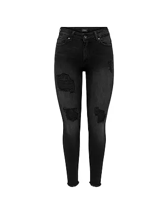 ONLY | Vaqueros Skinny Fit ONLBLUSH | schwarz